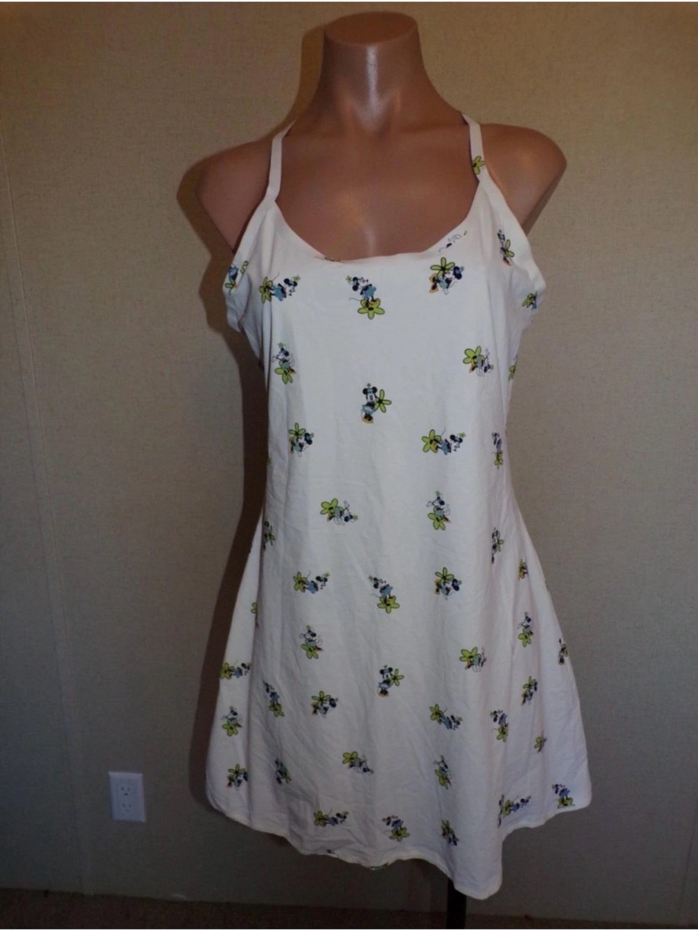 Disney Mickey & Co Outdoor Voices Tennis Athletic Dress Size Large Minnie Mouse